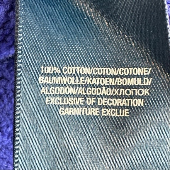 Polo Ralph Lauren Cable Knit Sweater Blue Youth 7 - Picture 8 of 8